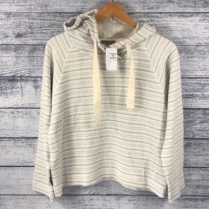 NWT Lila P Pullover Hoodie 100% Cotton Small